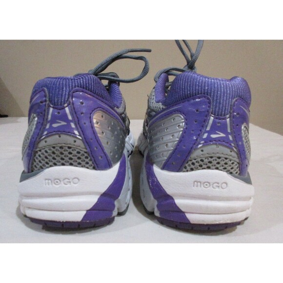 Brooks Addiction Sneakers Womens 8-8.5 Purple/Gray Colorwave - Picture 3 of 9